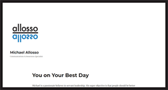 Desktop Screenshot of michaelallosso.com